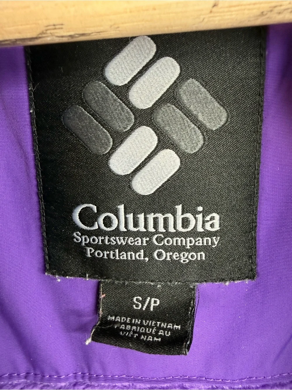 Vintage Columbia Sportswear Fleece Jacket Women's Small Purple - Picture 4 of 10
